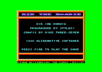 Rik The Roadie (UK) (1988) screen shot title